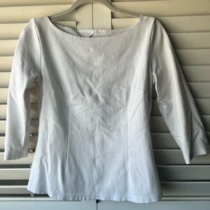 Pinup Couture medium White Laura Byrnes Sabrina Top